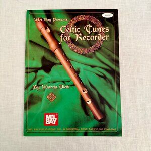 Celtic Tunes For Recorder Music Book- By Marcia Diehl - Publisher Mel Bay